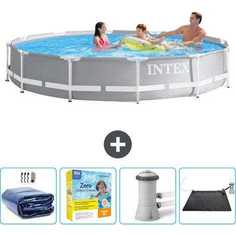 Prism Frame Pool Rund - 366x76 cm - 5-teilig SCB11 (1/5)