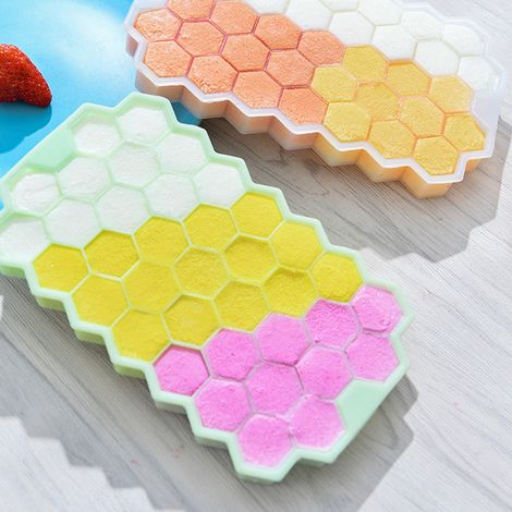 37 flexible Silikon-Eiswürfelformen mit Deckel für die Küche – ideal zum Selbermachen (1/5)
