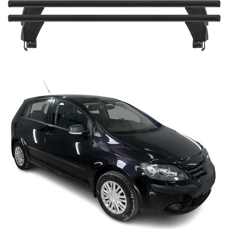 OMAC Dachträger Querträger Alu für VW Golf Plus mk5 2004-2009 – Abschließbar – T-Nut – City-Crash-getestet – Max. 50 kg Schwarz (1/5)