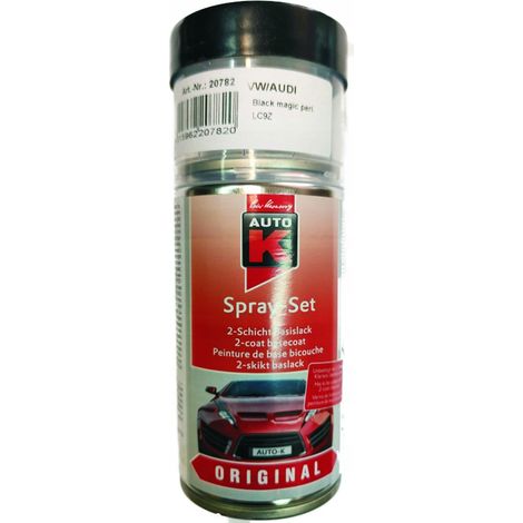Pintura en aerosol Black Magic para VW Audi Seat Skoda LC9Z 9910 LF9R 1Z1Z Z4Z4, 150 ml. (1/5)