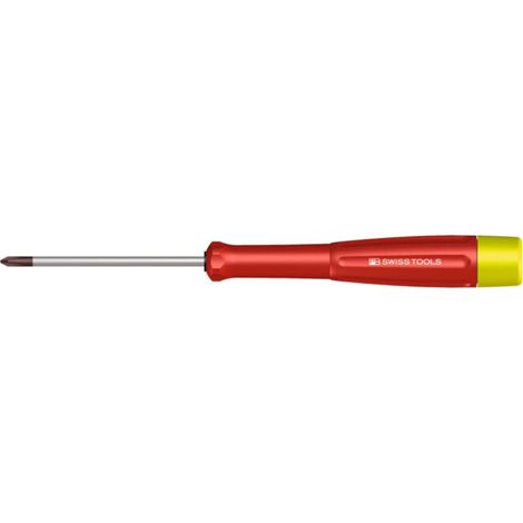 PB Swiss Tools Tournevis pour l'électronique pour vis Phillips, Taille empreinte cruciforme: 00