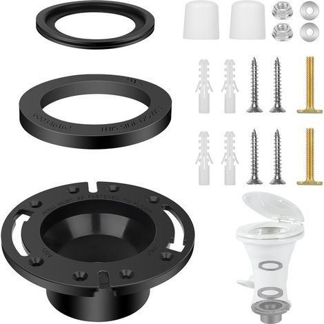 Kit de joint de toilette et de bride de sol pour véhicule récréatif, kit combiné 3 en 1 compatible avec les toilettes Dometic 300 310 320 RV (1/5)