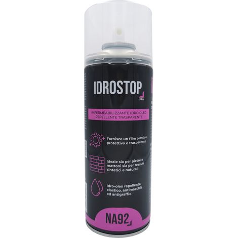 Impermeabilizzante Idro-Oleo Repellente NA92 IDROSTOP PRO 400 ml - Trasparente (1/5)