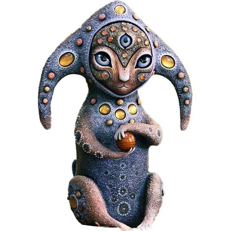 Statue de jardin en résine représentant une créature fantastique, décoration extérieure, 1 pièce