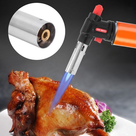 Gas-Schweißbrenner mit einstellbarer elektronischer Zündung für Grillabende im Freien (1300 °C) (1/5)