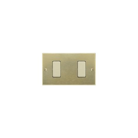 FEB Serie elettrica Frutti Compatibili Magic Placca a 2 posti