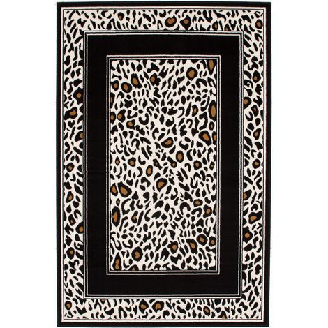 Tappeto moderno Sona a pelo corto con stampa animalier (1/4)