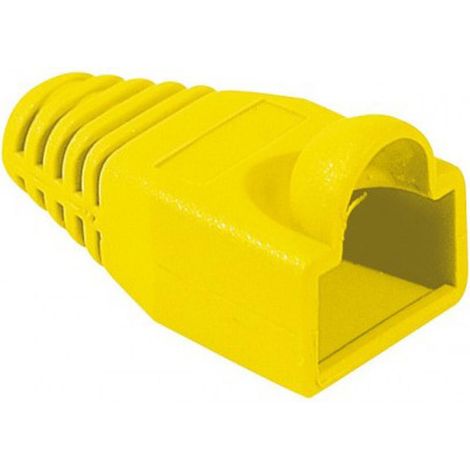 Manchon RJ45 jaune 6mm (sachet de 10)