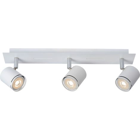 Lucide Rilou barra 3 faretti GU10 4,5W 3000K bianca (1/4)