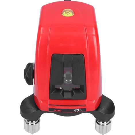AK435 Tragbarer Laser-Linienlaser mit 2 Linien und 1 Punkt, selbstnivellierend, roter Strahl, Messwerkzeug (1/5)