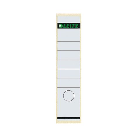 Leitz Ordnerrückenschild 16401001 61,5x285mm weiß 100 St./Pack. (1/2)