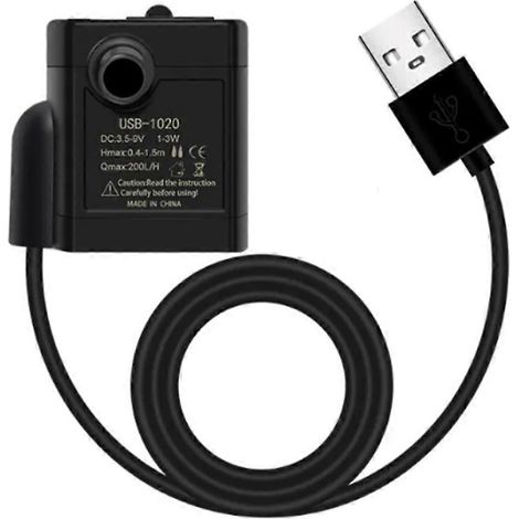 USB eau Pumps mini DIY aquarium Filter bas bruit sans balais moteur pompe aquarium accessoires Submersible eau Cycle (1/5)