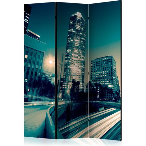 Paravento - The streets of Los Angeles [Room Dividers] - 135x172 (1/4)