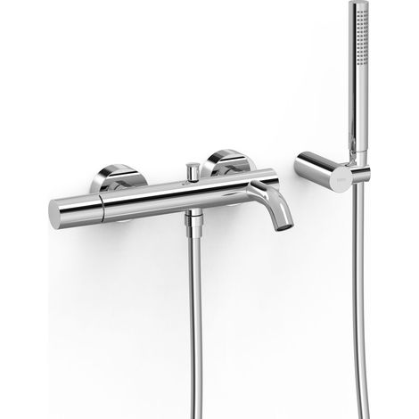 GRIFO MONOMANDO MURAL PARA BAÑERA Y DUCHA DUCHA DE MANO