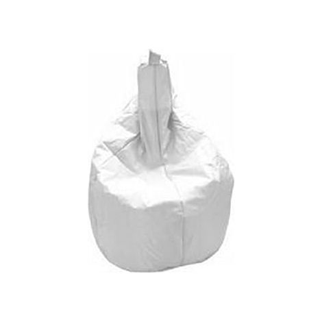 King Home Pouf Comodone 80x120h cm sfoderabile bianco