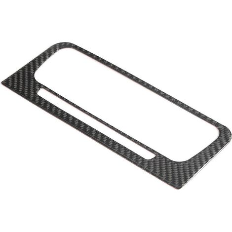 Cache pour la grille d'aération centrale, baguette décorative en fibre de carbone souple autocollante, compatible avec V60/S60 (1/5)