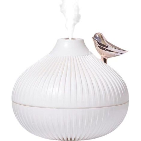 SABIR Humidificateur d'air Silencieux pour Chambre à Coucher, éclairage USB, Petit Humidificateur à Brume Fraîche en Forme D'oignon, Petit Humidificateur d'air pour Bureau et Bureau (1/4)