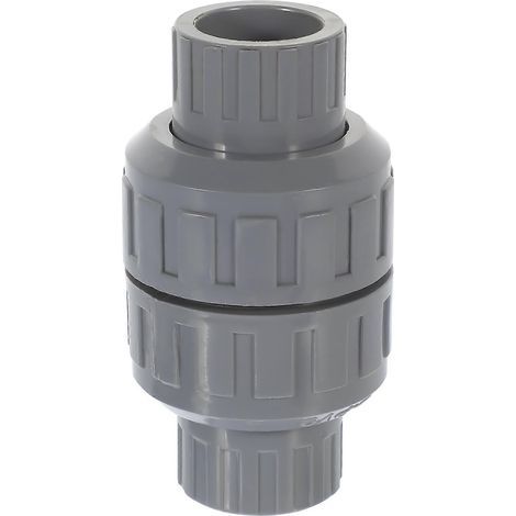 Clapet anti-retour 25 mm pour transfert de liquide, clapet anti-retour pour canalisation, clapet anti-retour de prévention du refoulement-10.10X5.50X5.50CM (1/4)