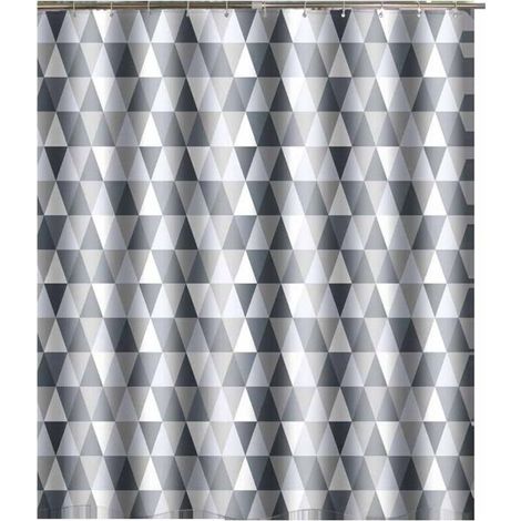 Rideau De Douche - Polyester Impermeable Anti-moisissure - Pour Salle De Bain - 220 X 200 Cm