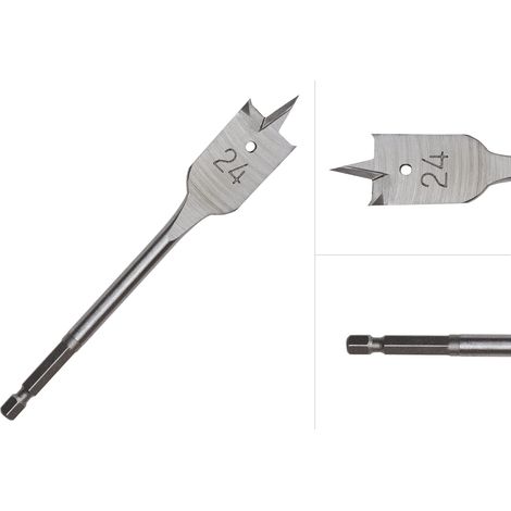 Flachfräsbohrer 24 x 152 mm - pro Stück