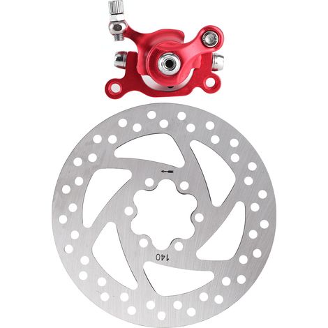 Freins à disque pour trottinette électrique, freins à disque en acier inoxydable haute résistance, ajustement précis, durables et antirouille, adaptés aux VTT. (1/5)
