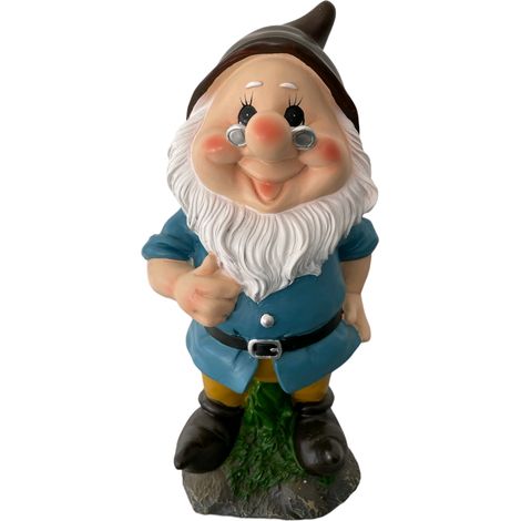 Nano da Giardino in poliresina Altezza 28 cm Statuetta Gnomo per esterno DOTTO - 1 Dotto