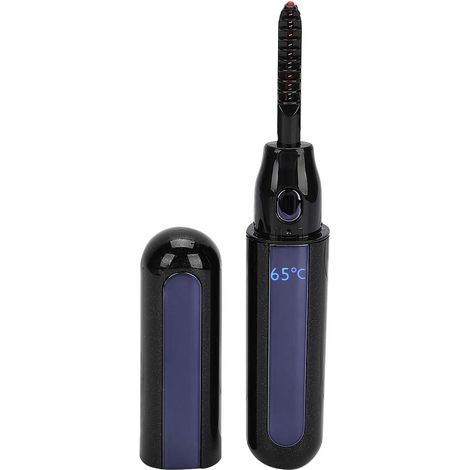 Recourbe-cils chauffant électrique avec 2 réglages de chaleur, rechargeable et sûr – Convient à tous les cils, portable