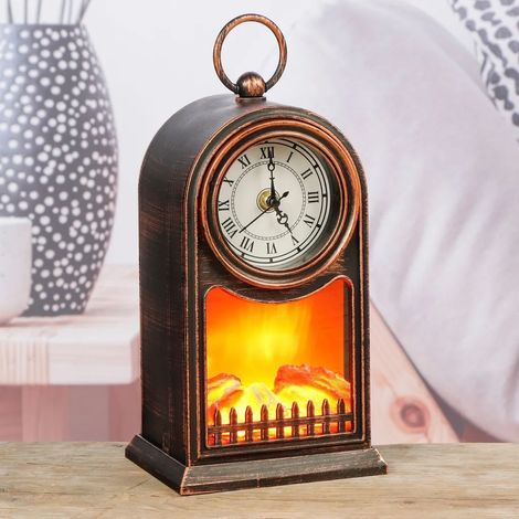 Lanterne décorative LED pour cheminée, lanterne de table pour cheminée (1/5)