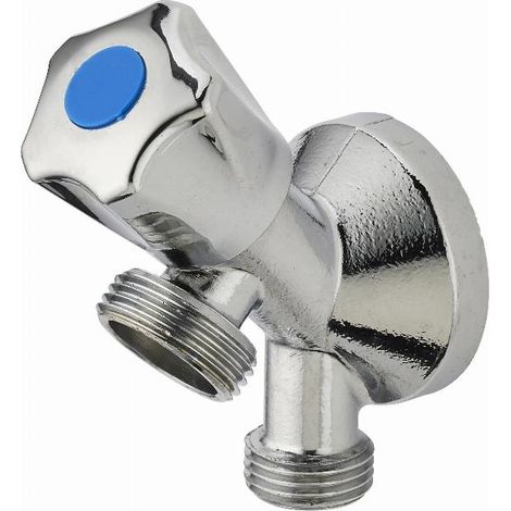 Valvola per lavatrice con uscita monoblocco maschio M1/2' (15x21) M3/4' (20x27) NOYON & THIEBAULT - 808-1520CC1 (1/2)