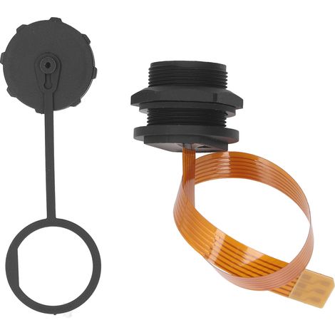 Câble Flexible de prise SIM, 20cm, étanche IP68, carte de montage sur panneau fileté, Extension femelle à mâle