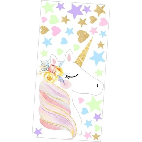 Autocollants licorne et étoile ORFOFE Décoration DIY (1/5)