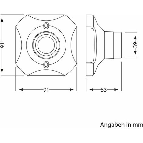 Applique murale d'intérieur E27 Plafonnier à vis, AC 230V, Douille d'ampoule LED E27, Base en plastique E27 Base de plafond de garage d'atelier, Lot de 4 (1/3)