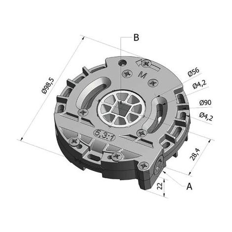 TIRFOR DESVANQUEABLE 5,3 1 6P7 C10 AFC