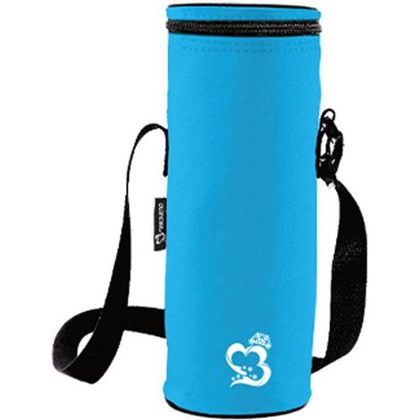 Marbueno Botellero Poliester Color Azul 0,5L Camping y Playa
