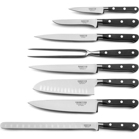 Origin - Set 8 couteaux de cuisine (1/4)
