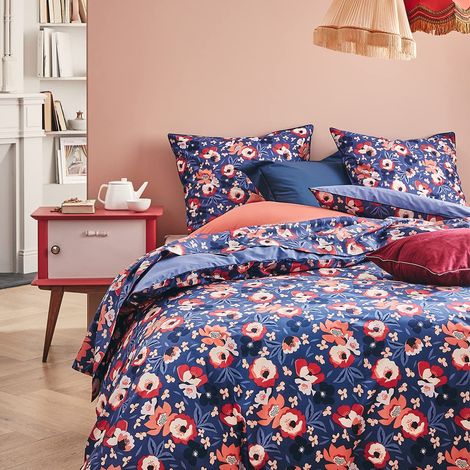 Housse de Couette en Percale de Coton, 240x200 cm (1/3)