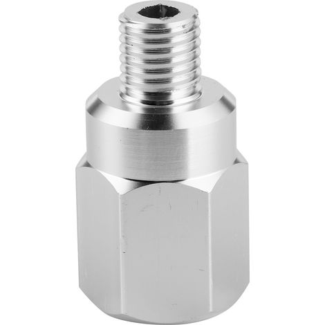 Für LS-Swap-Messgerät-Sensoradapter Kühlmitteltemperatursensor Außengewinde M12-1,5 auf Innengewinde 3/8 Zoll-18 NPT (1/5)