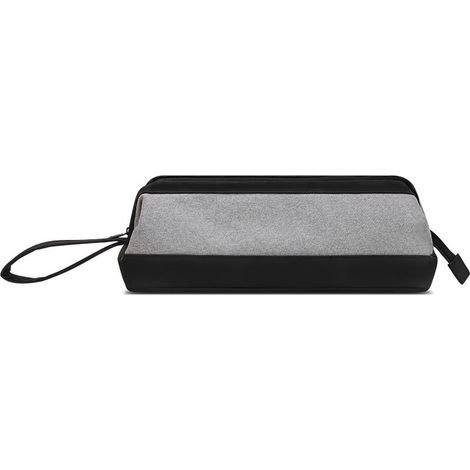 bolsa de almacenamiento para secador de pelo, rizador, plancha, a prueba de polvo, tela Oxford, cuero PU, viaje (1/5)