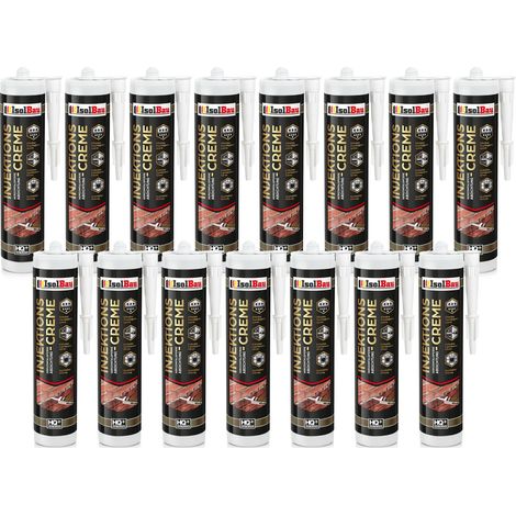 Injektionscreme Horizontalsperre 15 x 280ml Isolbau Horizontalabdichtung (1/5)