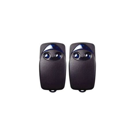 mandos a distancia Flo2r-s de 433,92 MHz con 2 botones para puertas de garaje eléctricas, compatibles con el mando a distancia Nice Remote para puertas de garaje - Crezuo
