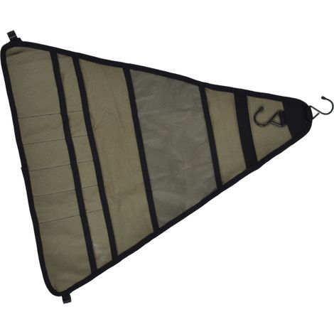 Militärgrünes, faltbares Hänge-Küchenutensilien-Organizer-Set – Beutel für Pfannen, Löffel und Besteck (1/5)