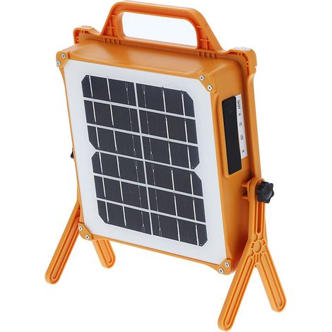 Luci da lavoro a LED da 100 W per campeggio, luce portatile super luminosa e impermeabile per officina, cantiere, campeggio, escursionismo, camion, riparazioni, luce per cantiere, luce solare (1/5)