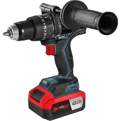 WORGRIP 20V bürstenloser Bohrhammer mit 4,0Ah Akku