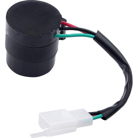 Relais clignotant LED 12 V à 3 broches pour scooter/moto GY6 50-250 cm³. (1/4)