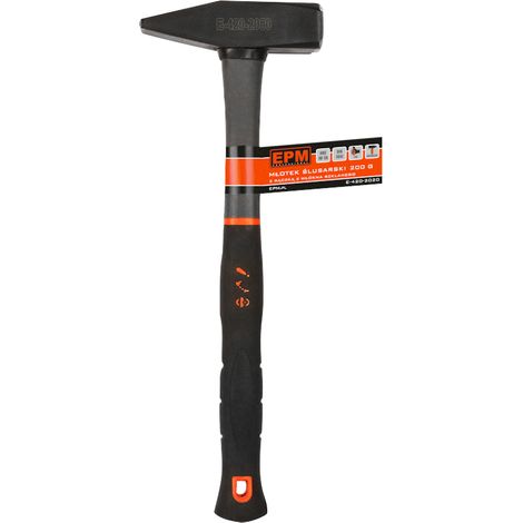 MARTELLO DA FABBRO, MANICO IN FIBRA DI VETRO, TPR 200G - E-420-2020