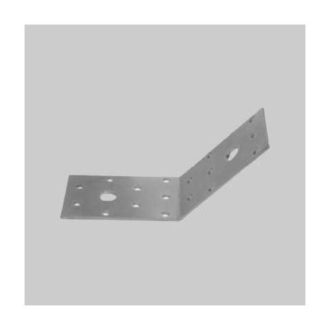 Piastra ad angolo 135° pesante 389 80x80x50 mm conf. da 25 pz
