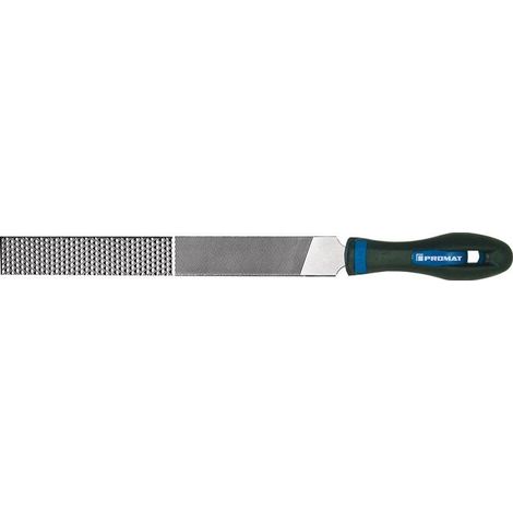 Lime-râpe DIN 7261 L. 150 mm coupe transv. 16 x 4 mm coupe 1 Ergonomique bicomposant (1/2)