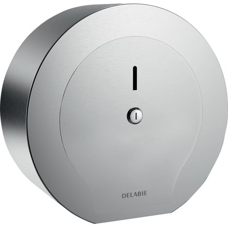 Delabie WC-Papierhalter f. Papierrolle 200 m Edst. 1.4301 satiniert (1/3)