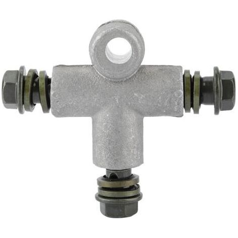 [JAMAIS UTILISÉ]Adaptateur de Tuyau D'huile de Frein Hydraulique 3 Voies pour Moto ATV Raccord de Tuyau en T 10 Mm Bouchons de Vidange D'huile Moteur Automobile Tuyau pour Moto ATV pour Dirt Bike. (1/4)