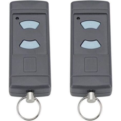 Lot de 2 pièces de rechange pour émetteur de garage avec bouton bleu 868 MHz pour HORMANN HSE2-868 HSM4-868 HSE4-868 compatible avec Tubauto HSM4-868 HS4-868
